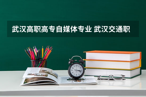 武汉高职高专自媒体专业 武汉交通职业学院 专业的代码（学校代码知道）