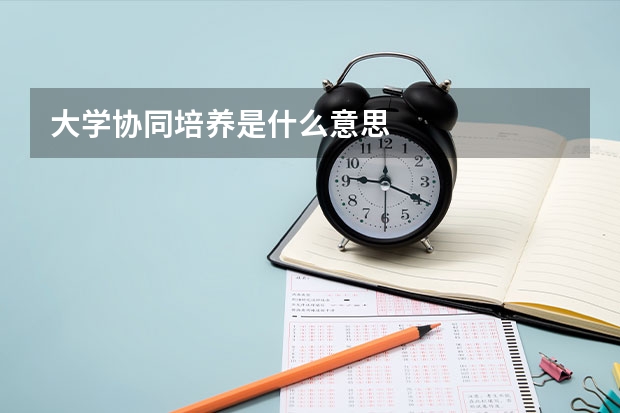 大学协同培养是什么意思